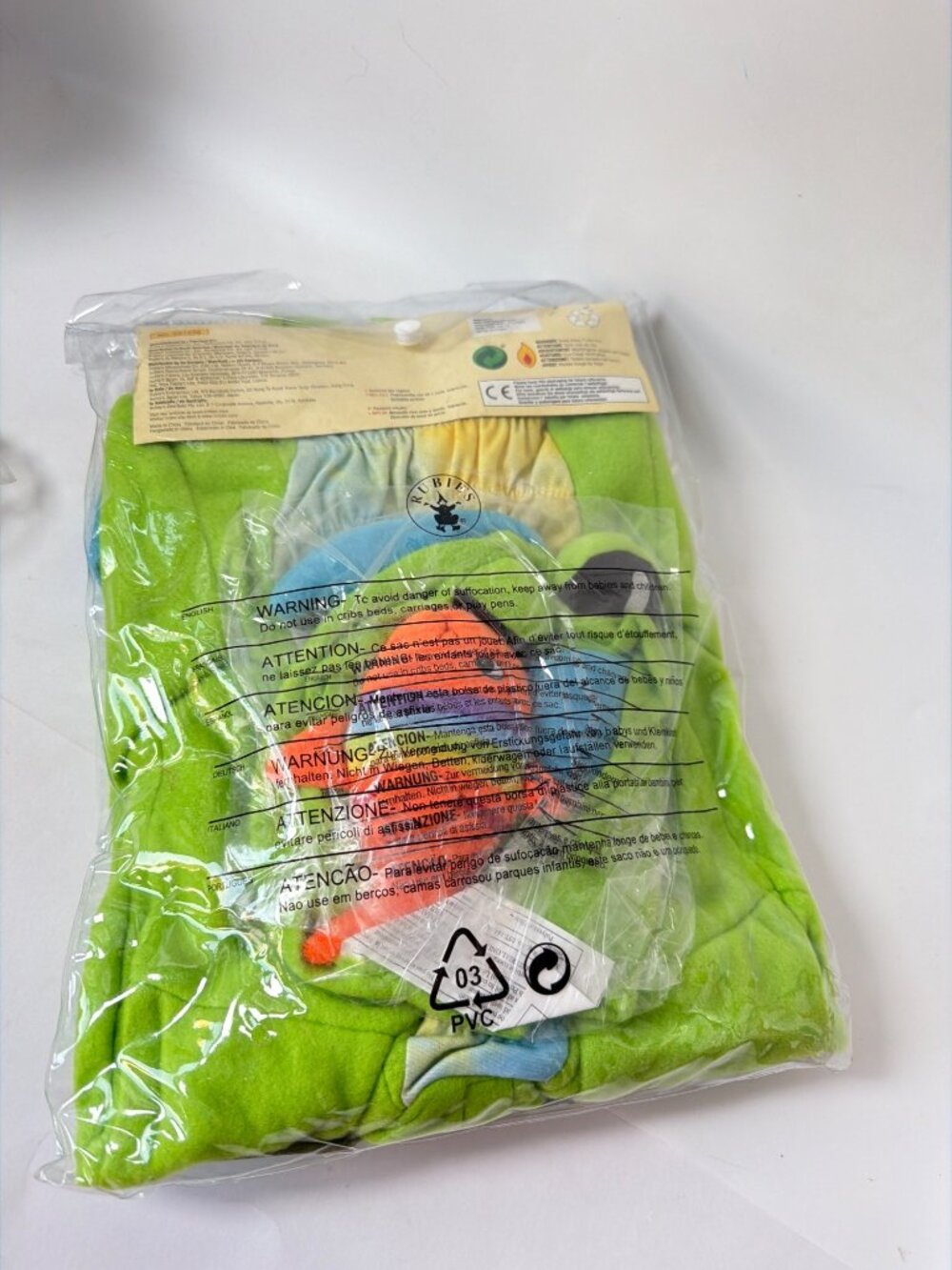 Rubies Baby Dinosaur Costume Halloween Cosplay Size 6-12 Months - Picture 4 of 9